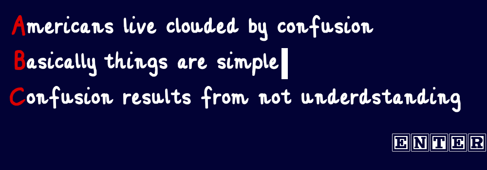 Welcome to the ABC's...